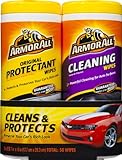 Armor All 10848 Protectant and Cleaning Wipe - 25 Sheets, (Pack of 2)