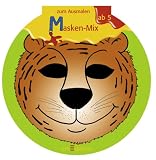 Masken-Mix: Ein Block zum Ausmalen - 