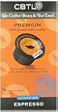 CBTL Premium Espresso Capsules By The Coffee Bean & Tea Leaf, 16-Count Box
