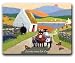 The Whimsical World of Thomas Joseph High Quality Cork Backed Placemats,