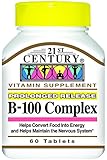 21st Century B-100 Complex Prolonged Release Caplets, 60-Count