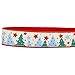 Blueberry Pet 4 Patterns Christmas Moments of Fantasy Embrace Nature Designer Adjustable Bowtie Dog Collar, Large, Neck 18