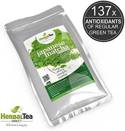 Japanese Matcha Green Tea Premium Grade Powder for Daily Lattes, Smoothies and Shakes 100g/3.5oz