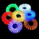 6m LED Lichtschlauch GELB mit Prismeneffekt Ø 13mm
