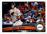 2011 Topps Limited Edition Baseball Card # SFG8 Cody Ross San Francisco Giants OF In a protective screwdown display case!