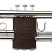 Reunion Blues Trumpet Valve Guard Chestnut Brown Leather