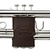 Reunion Blues Trumpet Valve Guard Chestnut Brown Leather