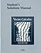 Student Solutions Manual for Vector Calculus