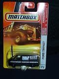 Matchbox 2008 #72 Ford Transit Emergency Police SWAT Van Black 1:64 Scale Collectible Die Cast Car