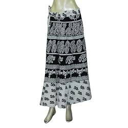 Skirt for Teens Cotton Block Printed Size 16 (skt443)