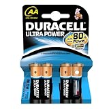 Duracell Ultra Power MX1500 Alkaline AA Batteries - 4-Pack