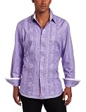 Robert Graham Men's Rattler Shirt, Lilac, 3X-Large