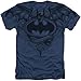 Batman Dark Knight Winged Logo DC Comics Sublimated Adult Heather T-Shirt Tee