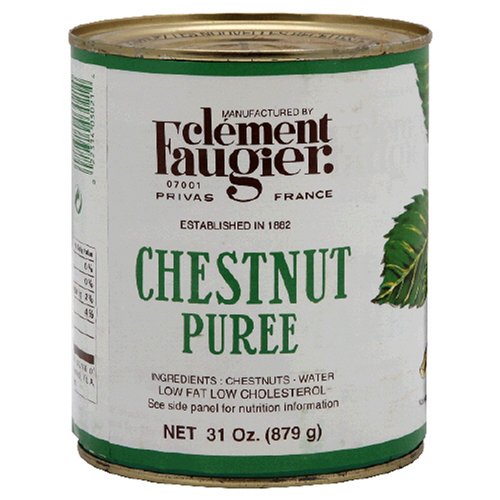 Clement Faugier Chestnut Puree, 31-Ounce Tins (Pack of 2) by Chestnut Puree