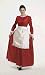 Mrs. Santa Claus Christmas Charmer Velour Dress Size 16-18 X-Large (XL)