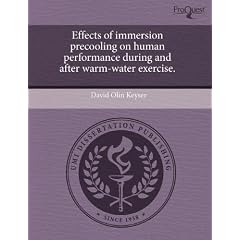 Effects of Immersion Precooling on Human Performance During and After Warm-Water Exercise