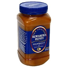 Haddrell's of Cambridge Rewarewa Honey, 2.2 Pound Bottle