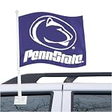 Penn State Nittany Lions Navy Blue Car Flag