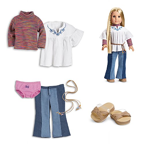 American Girl Julie Classic Meet Outfit with Shoes for 18