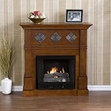 IMAGE OF SEI Monticello Walnut Gel Fuel Fireplace, , 42