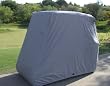 Deluxe 2 Passenger Ez Go Golf Cart Cover- Grey