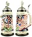 History of the Flag German Beer Stein