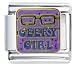 Geeky Girl Italian Charms Bracelet Link