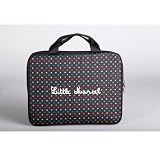 Clairefontaine Little Marcel Sac pour ordinateur Motif Pois Noir