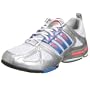 adidas Women's AP Trainer Deluxe Training Shoe,White/Nu Blue/Red,6 M
