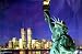 New York City~ Twin Towers Poster~ World Trade Center~ Rare Poster!!~ Approx 36 x 24