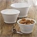 Ceramic Mixing Bowls: White