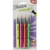 Sharpie Clear View Highlighter Stick, Assorted, 4-Pack (1950749)