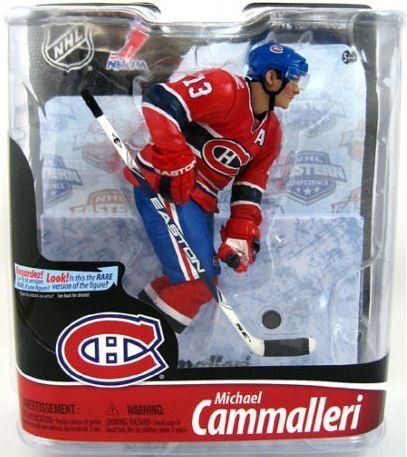 McFarlane Toys NHL Sports Picks Grosnor Exclusive Action Figure: Michael Cammalleri (Montreal Canadiens) Red Jersey