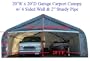 20' x 20' Garage Canopy Awning Car Truck Boat Carport