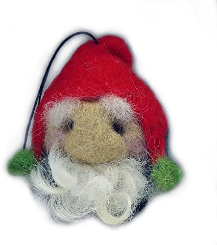 Gnome Felted Wool Ornament