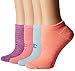 Champion Women's Double Dry 4-Pack Performance No Show Socks-Heathers