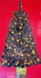 4 Prelit Potted Virginia Pine Artificial Holiday Christmas Tree