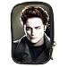 Compact Digital Camera Leather Case of Twilight Edward Cullen Looking Serious