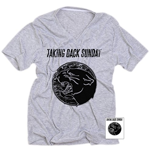Taking Back Sunday Women T-Shirt Teeinspector Unisex T-Shirt Grey Tee Medium