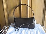 Brand New Authentic Christian Dior Saddle Double Calf (Brown)