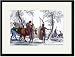 Black Framed/Matted Print 17x23, Caffarian Family Travelling