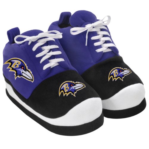 NFL Baltimore Ravens 2011 Men's Sneaker Slipper Large