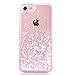 iPhone 6s case,iphone 6 case, liujie Liquid, Cool Quicksand Moving Stars Bling Glitter Floating Dynamic Flowing Case Liquid Cover for Iphone 6 4.7 inch(PK+WT heart)