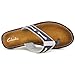 Clarks Flo Cherrymore Women US 6 Blue Flip Flop Sandal