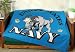 48x63" U.S. Military Navy Mascot Throw Fleece Blanket