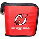 NEW JERSEY DEVILS NHL NYLON CD - DVD - BLU-RAY Case FOR Durable Nylon Easy to Transport