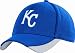 Kansas City Royals Authentic Batting Practice Cap (Royal/Gray, Small/Medium)