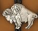 Western Express - Bolo tie cravate indienne Indian Buffalo - Cordon cuir - Made in USA - BT138