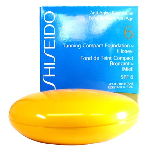 Shiseido SUN- TANNING COMP. FOUND. SPF 6 - Honey 12 g / Intensiv pflegende Compact Foundat Preisvergleich