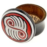 Painted Pine Jewelry Box - Small (7cm) - Design W6